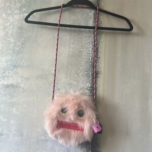 Sale — CAPELLI NY Pink Fuzzy Crossbody